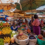Owino market in Uganda