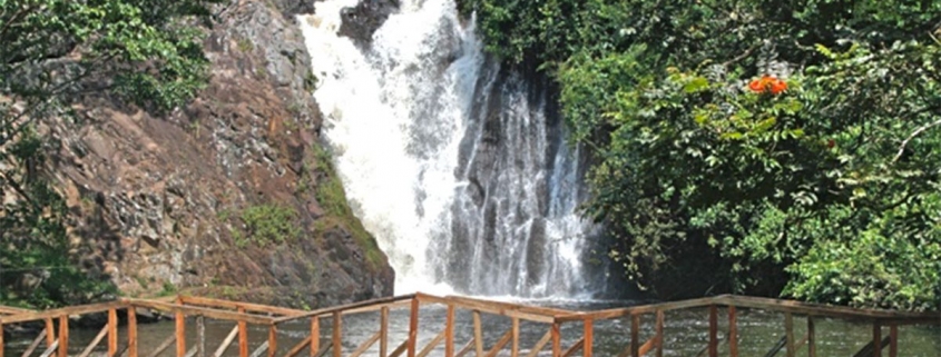 Sezibwa Falls in Uganda
