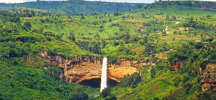 siipi falls in kapchorwa